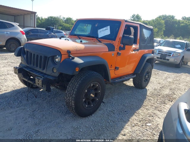 45761806 :رقم المزاد ، 1C4AJWAG7CL283337 vin ، 2012 Jeep Wrangler Sport مزاد بيع