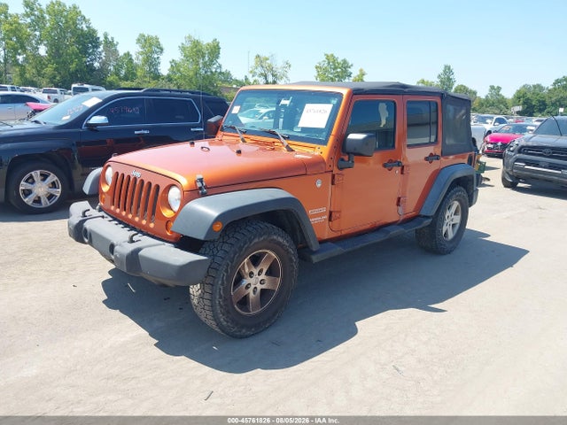 45761826 :رقم المزاد ، 1J4BA3H1XBL510646 vin ، 2011 Jeep Wrangler Unlimited Sport مزاد بيع