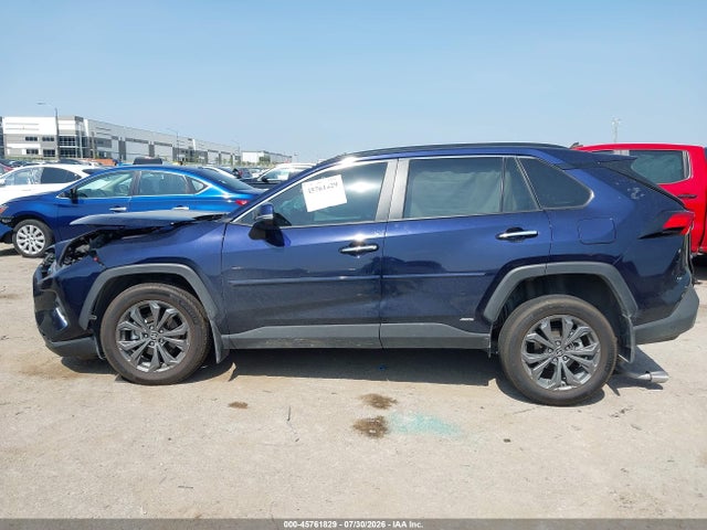 45761829 :رقم المزاد ، 4T3D6RFVXSU194607 vin ، 2025 Toyota Rav4 Hybrid Limited مزاد بيع