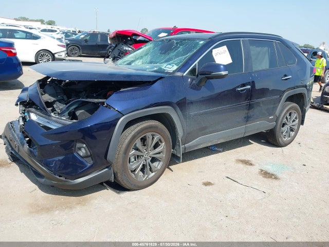 45761829 :رقم المزاد ، 4T3D6RFVXSU194607 vin ، 2025 Toyota Rav4 Hybrid Limited مزاد بيع