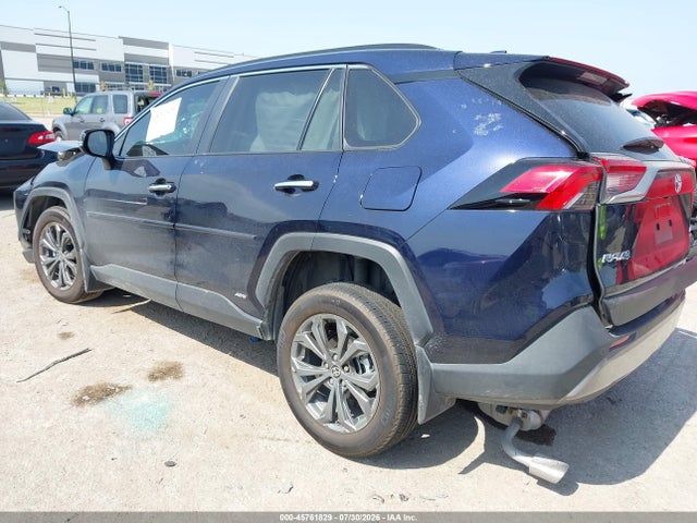 45761829 :رقم المزاد ، 4T3D6RFVXSU194607 vin ، 2025 Toyota Rav4 Hybrid Limited مزاد بيع