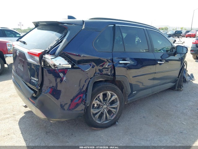 45761829 :رقم المزاد ، 4T3D6RFVXSU194607 vin ، 2025 Toyota Rav4 Hybrid Limited مزاد بيع