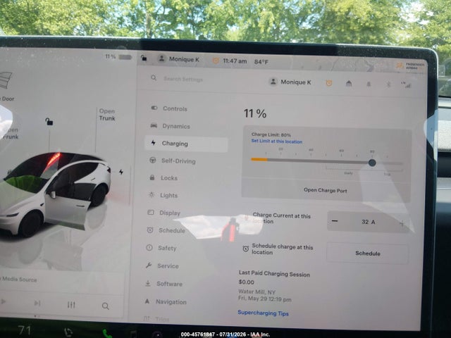 Продаж на аукціоні авто 2026 Tesla Model Y All-wheel Drive/long Range Launch Series/premium All-wheel Drive, vin: 7SAYGDEE2TA638315, номер лоту: 45761847