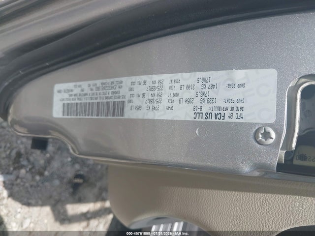 45761858 :رقم المزاد ، 2C4RDGCG2KR513823 vin ، 2019 Dodge Grand Caravan Sxt مزاد بيع