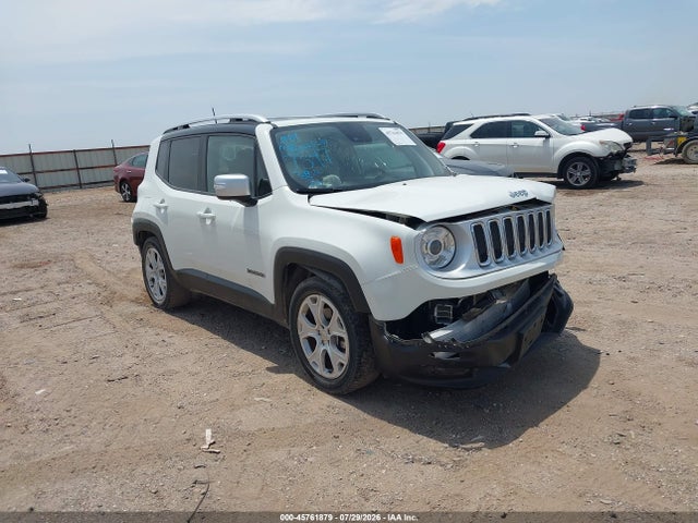 Aukcja sprzedaży 2018 Jeep Renegade Limited Fwd, vin: ZACCJADB7JPG67347, numer aukcji: 45761879