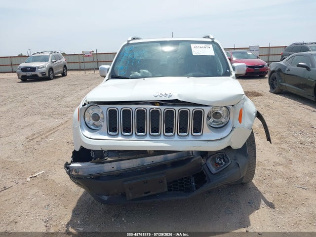 Aukcja sprzedaży 2018 Jeep Renegade Limited Fwd, vin: ZACCJADB7JPG67347, numer aukcji: 45761879