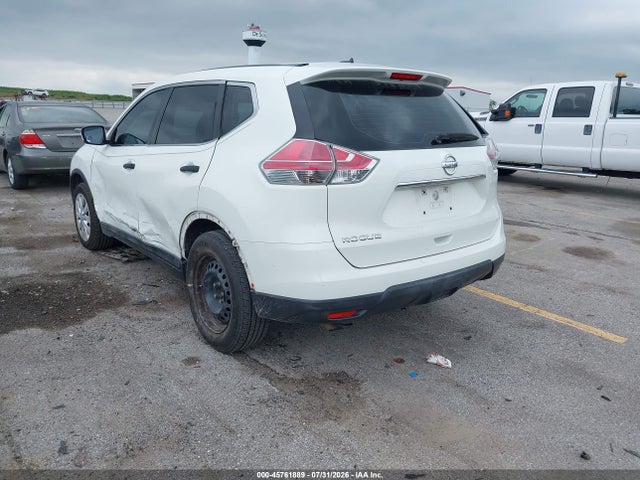 Продажа на аукционе авто 2016 Nissan Rogue S/sl/sv, vin: 5N1AT2MT3GC755532, номер лота: 45761889