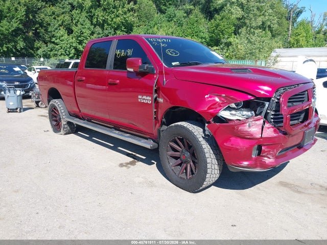 45761911 :رقم المزاد ، 1C6RR7UT8FS592777 vin ، 2015 Ram 1500 Sport مزاد بيع