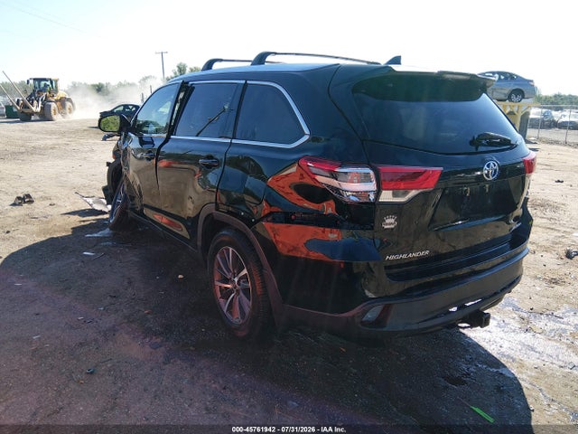 Toyota Highlander Xle 2019 5TDJZRFH0KS615918 Image 3
