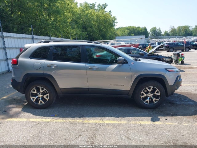 2015 Jeep Cherokee Trailhawk მანქანა იყიდება აუქციონზე, vin: 1C4PJMBS3FW786254, აუქციონის ნომერი: 45761945