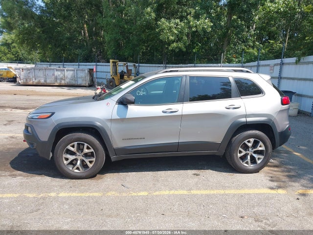 2015 Jeep Cherokee Trailhawk მანქანა იყიდება აუქციონზე, vin: 1C4PJMBS3FW786254, აუქციონის ნომერი: 45761945