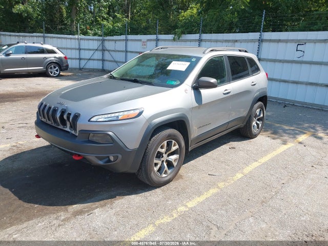 2015 Jeep Cherokee Trailhawk მანქანა იყიდება აუქციონზე, vin: 1C4PJMBS3FW786254, აუქციონის ნომერი: 45761945