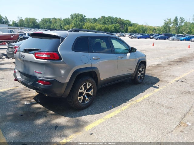 2015 Jeep Cherokee Trailhawk მანქანა იყიდება აუქციონზე, vin: 1C4PJMBS3FW786254, აუქციონის ნომერი: 45761945