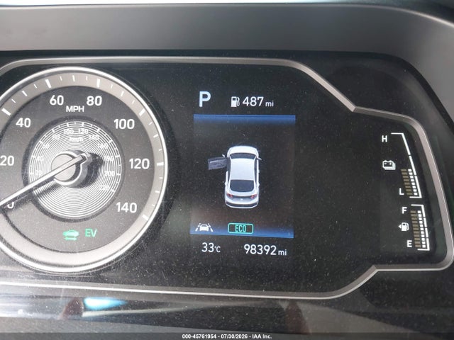2021 Hyundai Ioniq Hybrid Blue მანქანა იყიდება აუქციონზე, vin: KMHC65LC5MU245806, აუქციონის ნომერი: 45761954