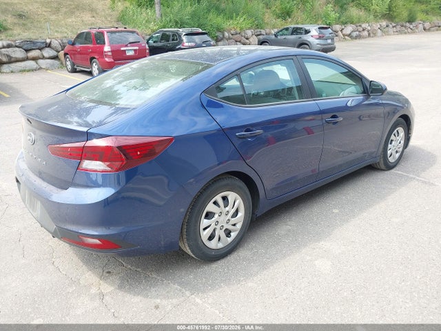 2019 Hyundai Elantra Se მანქანა იყიდება აუქციონზე, vin: 5NPD74LF1KH488904, აუქციონის ნომერი: 45761992