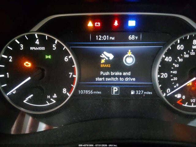 Продажа на аукционе авто 2017 Nissan Murano Sv, vin: 5N1AZ2MH8HN113744, номер лота: 45761998