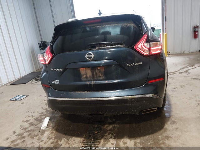 Продажа на аукционе авто 2017 Nissan Murano Sv, vin: 5N1AZ2MH8HN113744, номер лота: 45761998