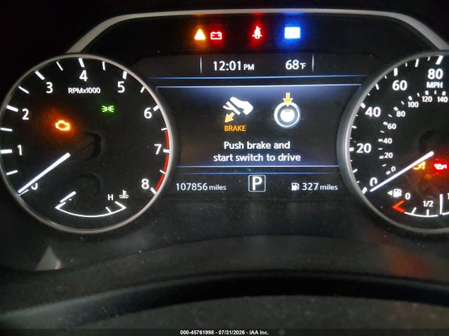Продажа на аукционе авто 2017 Nissan Murano Sv, vin: 5N1AZ2MH8HN113744, номер лота: 45761998