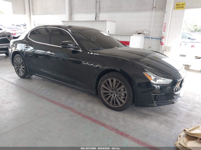 Продажа на аукционе авто 2018 Maserati Ghibli, vin: ZAM57XSA4J1299872, номер лота: 45761999