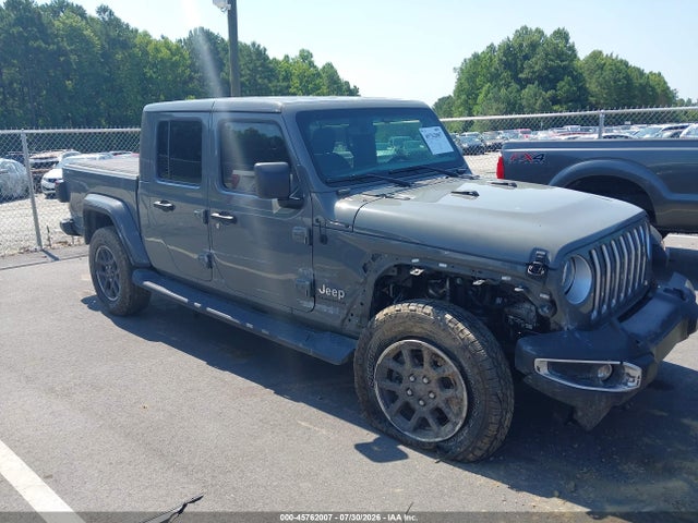 Продаж на аукціоні авто 2021 Jeep Gladiator Overland 4x4, vin: 1C6HJTFG7ML587508, номер лоту: 45762007
