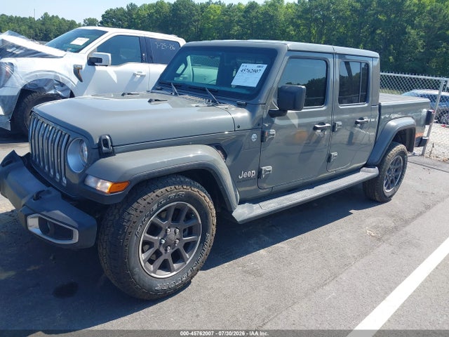 Продаж на аукціоні авто 2021 Jeep Gladiator Overland 4x4, vin: 1C6HJTFG7ML587508, номер лоту: 45762007
