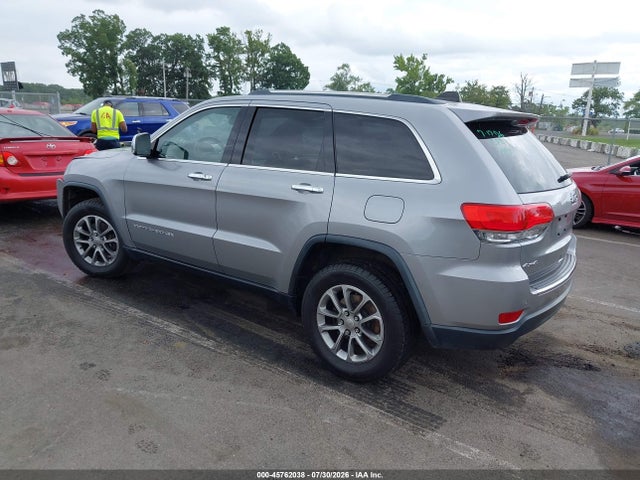 Продажа на аукционе авто 2015 Jeep Grand Cherokee Limited, vin: 1C4RJFBG9FC921996, номер лота: 45762038