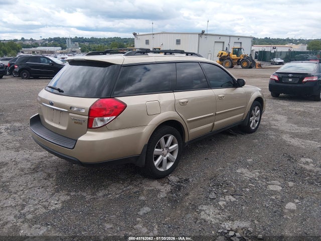 45762062 :رقم المزاد ، 4S4BP62C287362490 vin ، 2008 Subaru Outback (natl) Ltd/ltd Ll Bean W/nav/ltd Ll Bean W/nav/vdc/ltd W/vdc مزاد بيع