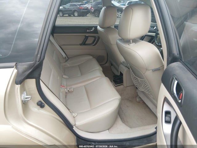 45762062 :رقم المزاد ، 4S4BP62C287362490 vin ، 2008 Subaru Outback (natl) Ltd/ltd Ll Bean W/nav/ltd Ll Bean W/nav/vdc/ltd W/vdc مزاد بيع