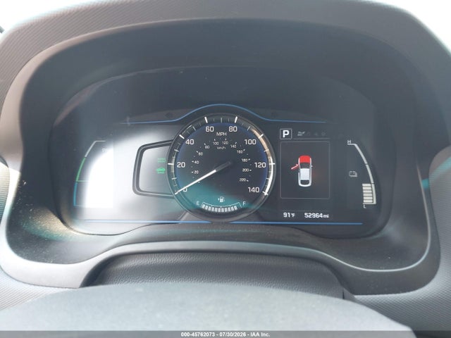2018 Hyundai Ioniq Hybrid Blue მანქანა იყიდება აუქციონზე, vin: KMHC65LC1JU075911, აუქციონის ნომერი: 45762073