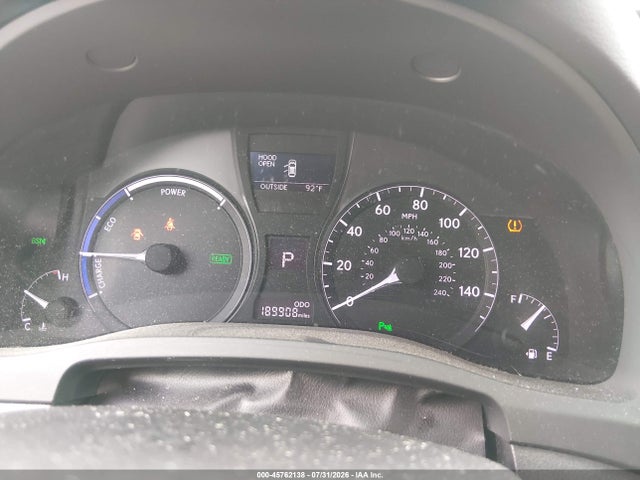 45762138 :رقم المزاد ، JTJZB1BA9D2413099 vin ، 2013 Lexus Rx 450h مزاد بيع