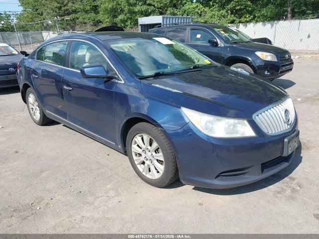 45762176 :رقم المزاد ، 1G4GB5EG5AF129261 vin ، 2010 Buick Lacrosse Cx مزاد بيع