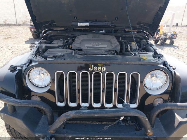 Продажа на аукционе авто 2016 Jeep Wrangler Sahara, vin: 1C4AJWBG2GL205911, номер лота: 45762180