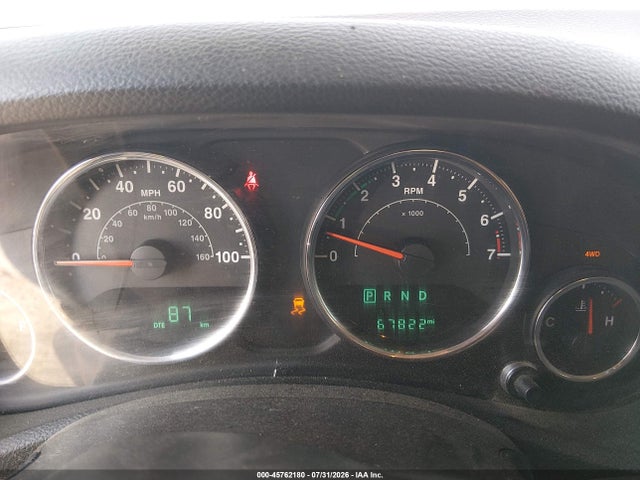 Продажа на аукционе авто 2016 Jeep Wrangler Sahara, vin: 1C4AJWBG2GL205911, номер лота: 45762180