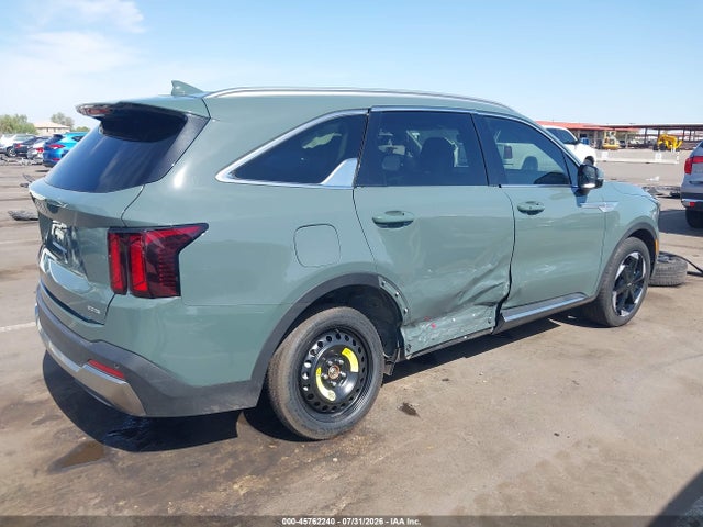45762240 :رقم المزاد ، KNDRJDJH0S5310445 vin ، 2025 Kia Sorento Plug-in Hybrid Ex مزاد بيع