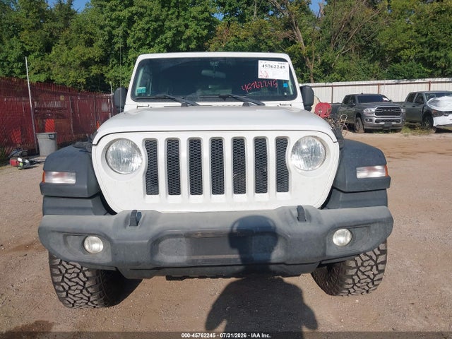 Aukcja sprzedaży 2018 Jeep Wrangler Unlimited Sport S 4x4, vin: 1C4HJXDN8JW199067, numer aukcji: 45762245