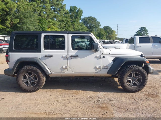 Aukcja sprzedaży 2018 Jeep Wrangler Unlimited Sport S 4x4, vin: 1C4HJXDN8JW199067, numer aukcji: 45762245