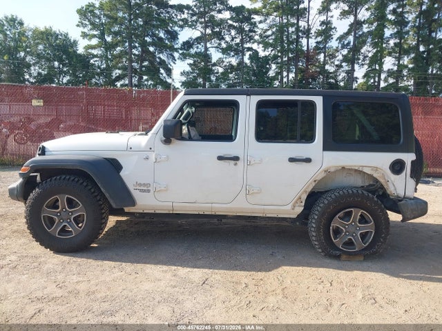 Aukcja sprzedaży 2018 Jeep Wrangler Unlimited Sport S 4x4, vin: 1C4HJXDN8JW199067, numer aukcji: 45762245