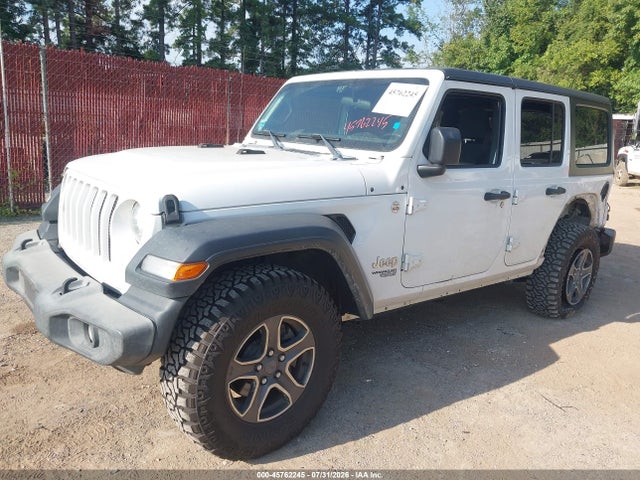 Aukcja sprzedaży 2018 Jeep Wrangler Unlimited Sport S 4x4, vin: 1C4HJXDN8JW199067, numer aukcji: 45762245