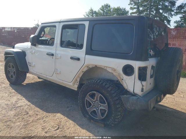 Aukcja sprzedaży 2018 Jeep Wrangler Unlimited Sport S 4x4, vin: 1C4HJXDN8JW199067, numer aukcji: 45762245