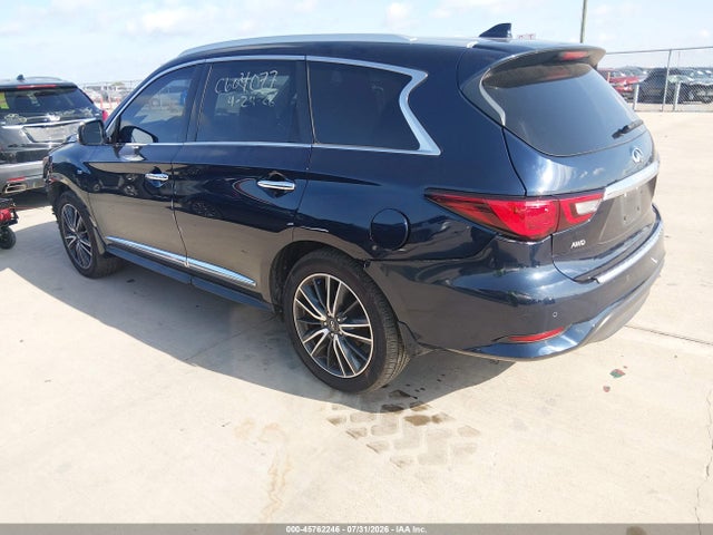 45762246 :رقم المزاد ، 5N1DL0MM0LC548987 vin ، 2020 Infiniti Qx60 Signature Edition Awd مزاد بيع