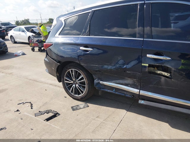 45762246 :رقم المزاد ، 5N1DL0MM0LC548987 vin ، 2020 Infiniti Qx60 Signature Edition Awd مزاد بيع