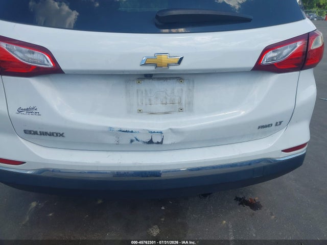 2018 Chevrolet Equinox Lt მანქანა იყიდება აუქციონზე, vin: 2GNAXSEVXJ6213246, აუქციონის ნომერი: 45762301