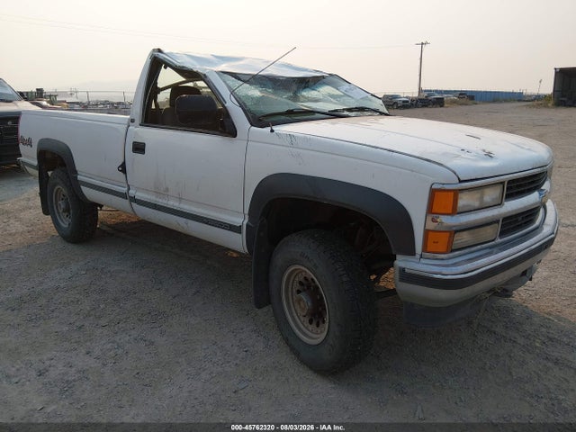 Auction sale of the 1998 Chevrolet C/k 2500 Fleetside, vin: 1GCGK24R0WZ116929, lot number: 45762320
