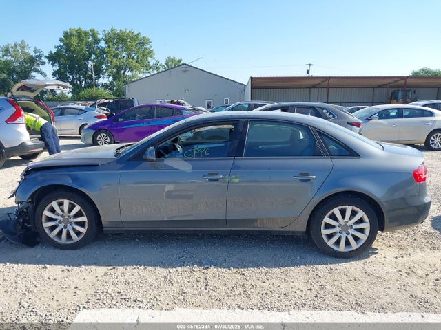 45762334 :رقم المزاد ، WAUBFAFLXEN002487 vin ، 2014 Audi A4 2.0t Premium مزاد بيع