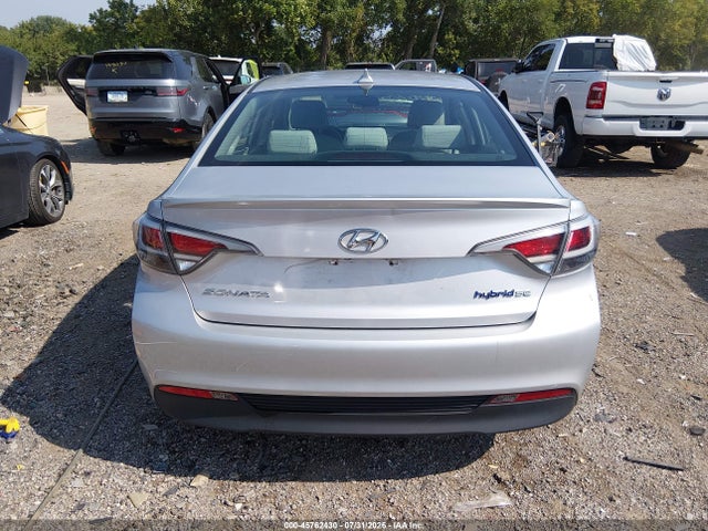 2016 Hyundai Sonata Hybrid Se მანქანა იყიდება აუქციონზე, vin: KMHE24L19GA015866, აუქციონის ნომერი: 45762430