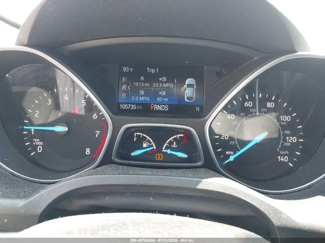 2018 Ford Escape S მანქანა იყიდება აუქციონზე, vin: 1FMCU0F78JUD17908, აუქციონის ნომერი: 45762434