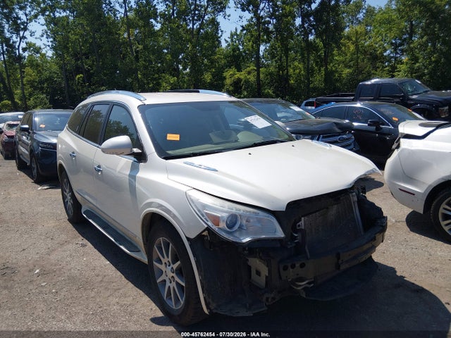45762454 :رقم المزاد ، 5GAKVBKD8EJ365423 vin ، 2014 Buick Enclave Leather مزاد بيع