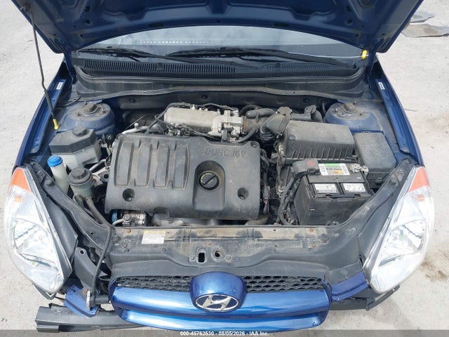 2010 Hyundai Accent Blue მანქანა იყიდება აუქციონზე, vin: KMHCM3AC3AU165414, აუქციონის ნომერი: 45762530