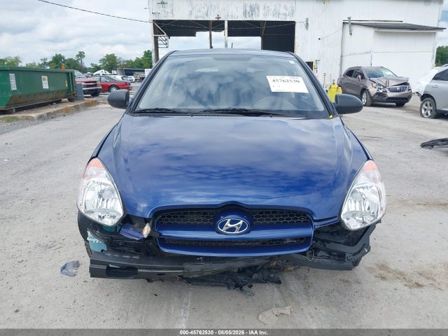 2010 Hyundai Accent Blue მანქანა იყიდება აუქციონზე, vin: KMHCM3AC3AU165414, აუქციონის ნომერი: 45762530