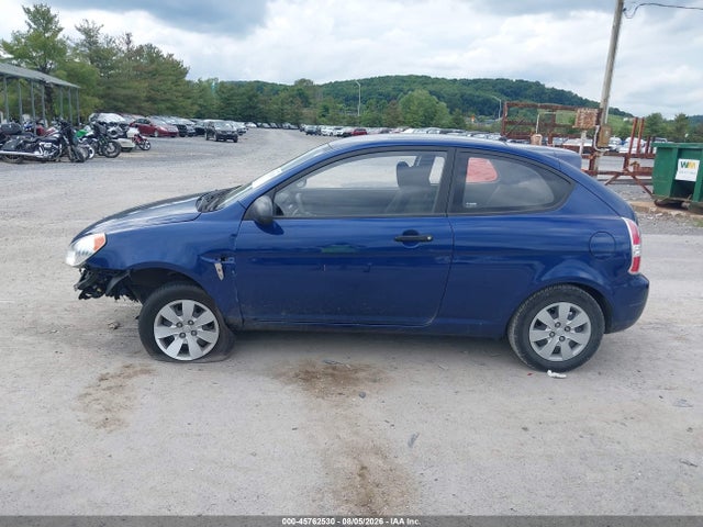 2010 Hyundai Accent Blue მანქანა იყიდება აუქციონზე, vin: KMHCM3AC3AU165414, აუქციონის ნომერი: 45762530